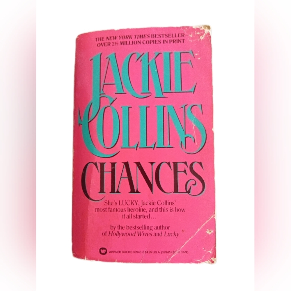 'Chances' Vibrant Pink Coffee Table Book